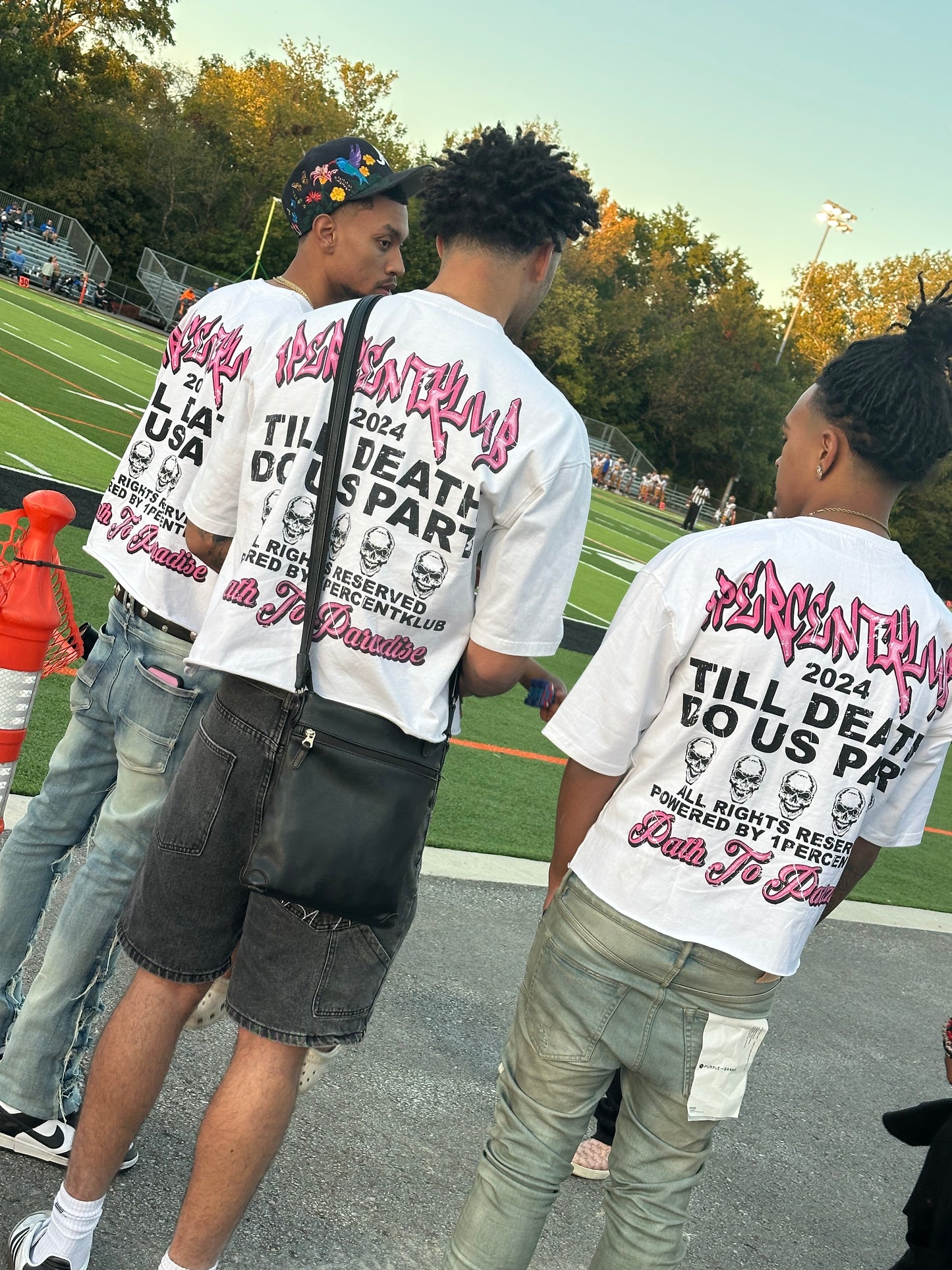 888 X 1PERCENTKLUB TEE